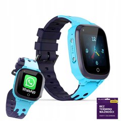 SMARTWATCH KidWatch T9 для дітей IP68 GPS 4G VideoCall PL, Блакитний