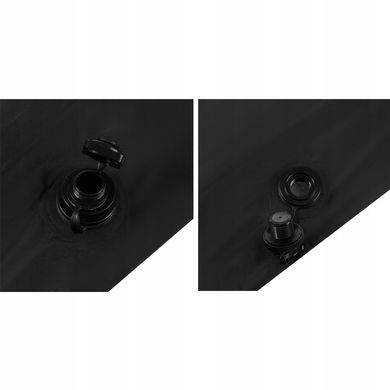 Одномісний матрац Trizand 190 x 60 x 12 см чорний