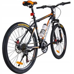 Велосипед MTB MalTrack 26 " черная рама 18 дюймов, Оранжевый, 18"