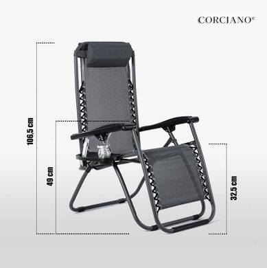 Шезлонг-крісло Польща Zero Gravity Deluxe