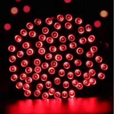 Новорічна гірлянда 14,5 м 200 LED (Червоний колір)
