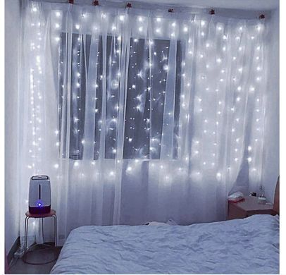 Гірлянда штора 300 LED 3x3 Б/Т