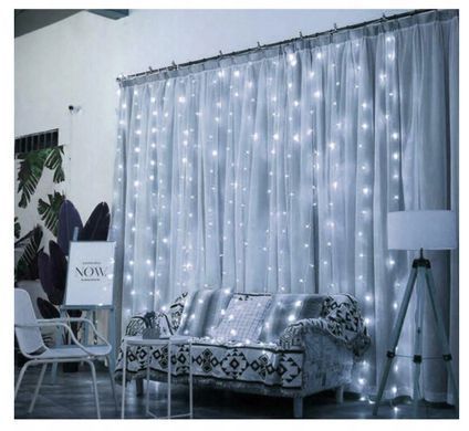 Гірлянда штора 300 LED 3x3 Б/Т