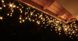 Новогодняя гирлянда Бахрома 300 LED, Белый теплый свет 14 м + Ночной датчик - 4