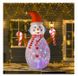 Надувной снеговик 240см LED
