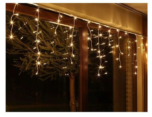 Гирлянда бахрома 18 м Б/Т 500 LED