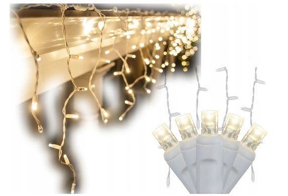 Гирлянда бахрома 18 м Б/Т 500 LED
