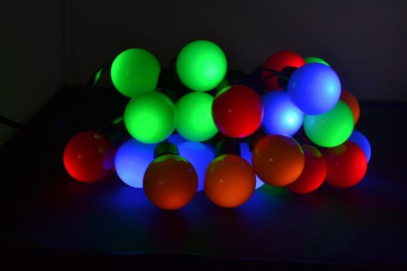 Новогодняя гирлянда 30 LED, Разноцветный свет