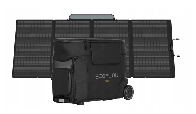 Джерело безперебійного живлення EcoFlow 1ECO3600 + сонячна панель