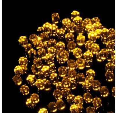 Гирлянда на батарейках 120 LED Теплый белый