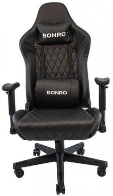 Кресло геймерское Bonro 1018 черное (40700008)