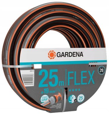 Садовий шланг Gardena Comfort Flex 3/4" 25 м, Оранжевый с черным