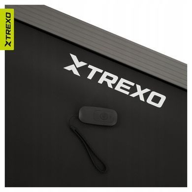 Бігова доріжка електрична Xtrexo срібляста, 14 км/год, Bluetooth, 18 програм