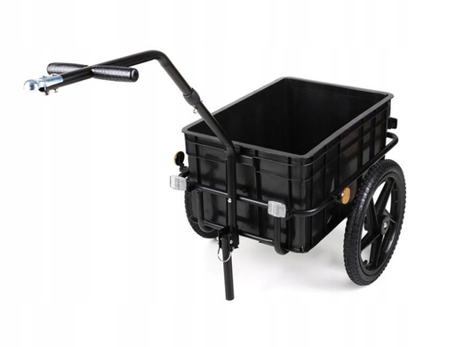 Велосипедний причіп Duramaxx Big-Black-Mike 70 л, 60 кг