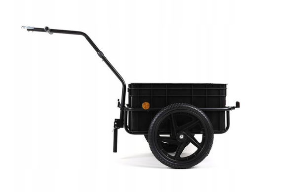 Велосипедний причіп Duramaxx Big-Black-Mike 70 л, 60 кг