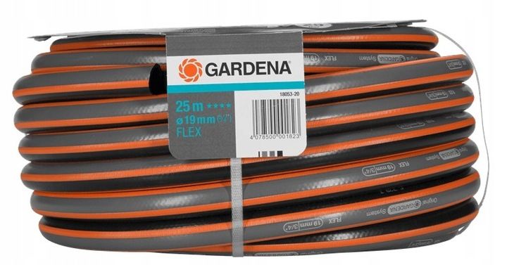 Садовый шланг Gardena Comfort Flex 3/4" 25 м, Оранжевый с черным