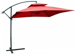 Садовый зонт Desco, 250х250 см. бордовый,