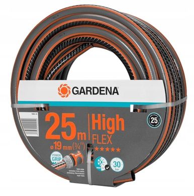 Садовий шланг Gardena Comfort HighFlex 3/4" 25 м, Оранжевый с черным