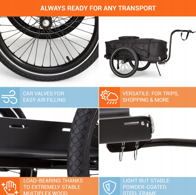 Багажный прицеп Klarfit Companion Travel L