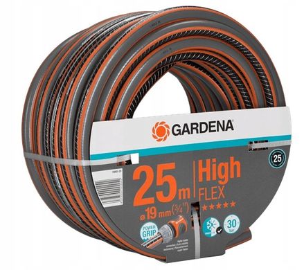 Садовий шланг Gardena Comfort HighFlex 3/4" 25 м, Оранжевый с черным