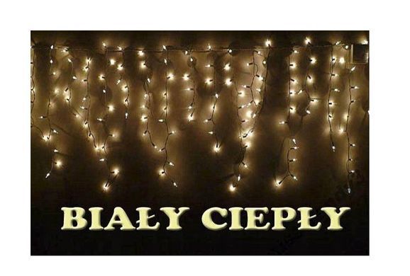 Новорічна гірлянда бахрома Білий теплий 500 LED 13.4 м