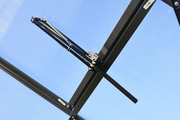 Алюмінієва теплиця Azalia 3,08 x 4,3 м CoverTech антрацит