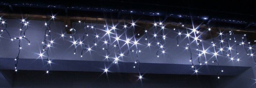 Новогодняя гирлянда Бахрома 200 LED, 7 м, Кабель 3,5 мм, Диод 8 мм, Цвет на выбор