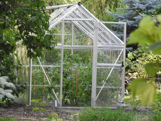 Садовая теплица из поликарбоната Silver Mythos 1,85 x 3,1 м Palram-Canopia