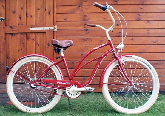 Міський велосипед RoyalBi Rosie рама 18,5 дюйма 26 червоний, Червоний, 18,5"