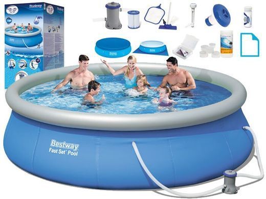 Бассейн надувной BESTWAY 396х84 см