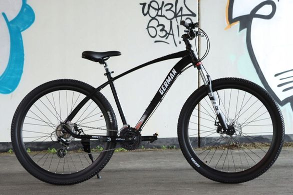 Алюмінієвий гірський велосипед 29" MTB, Черный, 19"