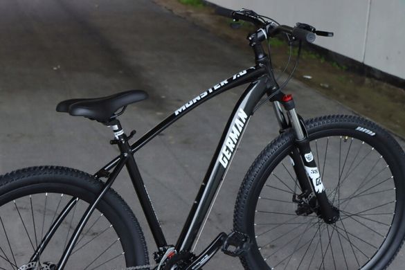 Алюминиевый горный велосипед 29" MTB, Черный, 19"