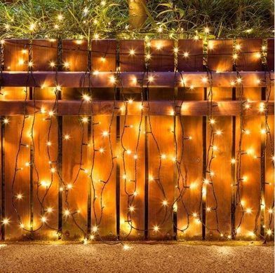 Новорічна гірлянда 35 м 500 LED (Теплий білий колір)