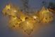 Новорічна гірлянда "Ялинки" 8 LED, Біле тепле світло, на пальчикових батарейках - 3