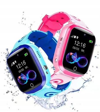 Smartwatch KidWatch A9S для дітей годинник камера GPS SIM, Блакитний