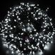 Новорічна гірлянда 1000 LED, Довжина 67m, Біле холодне світло, Кабель 2,2 мм - 3