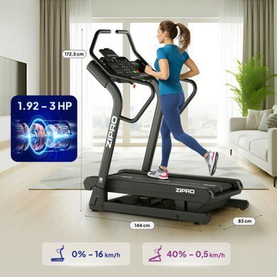 Беговая дорожка с большим углом наклона Zipro Shred