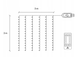 Гирлянда штора 300 LED 3x3 Белый теплый - 6