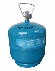 Туристичний газовий балон пропан-бутан 3 кг