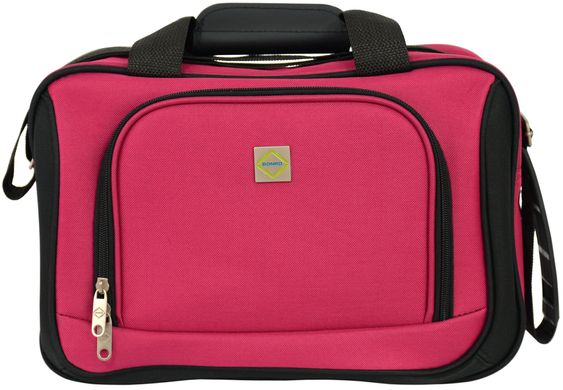 Набор чемоданов Bonro Best 2 шт и сумка вишневый (10080100)