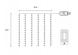 Гирлянда штора 300 LED 3x3 Белый холодний - 6