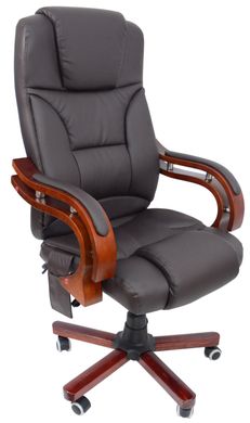Крісло Bonro Premier M-8005 коричневе