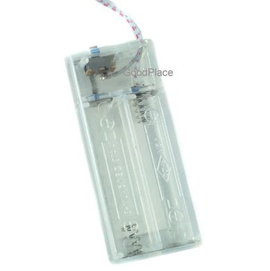 Новогодняя гирлянда "Шарики" 10 LED, Белый телый свет, Диаметр 2,4 см, На пальчиковых батарейках