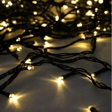 Новорічна гірлянда 65 м 1000 LED (Теплий білий колір)