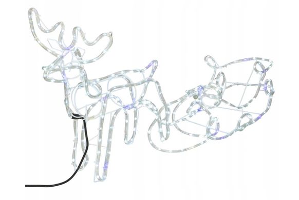Різдвяний Олень з підсвіткою LED Б/Х + Флеш 210 см