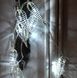 Новорічна гірлянда 10 LED, Біле холодне світло, На пальчикових батарейках - 1