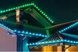 Girlanda Twinkly C9 Lights 80 RGB LED, зелений кабель, 24 м, IP44