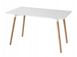 Комплект стульев 4 шт в скандинаском стиле + обеденный стол белый