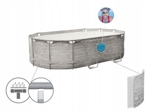 Каркасный бассейн Bestway Steel Pro Max&trade;