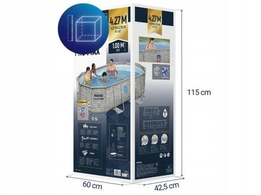 Каркасный бассейн Bestway Steel Pro Max&trade;